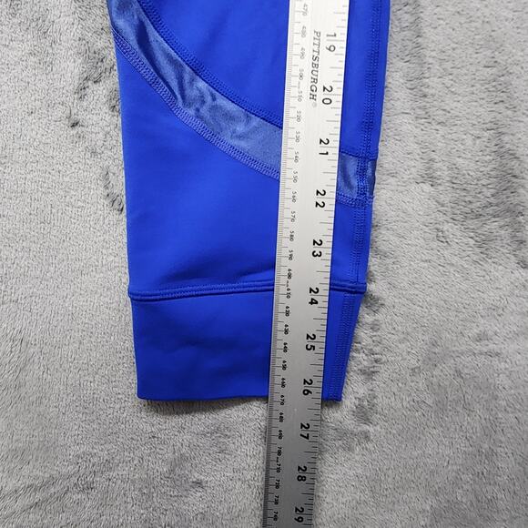 Fabletics Pants Womens L Blue Define PowerHold High-Waisted Legging Workout Yoga - Picture 8 of 10